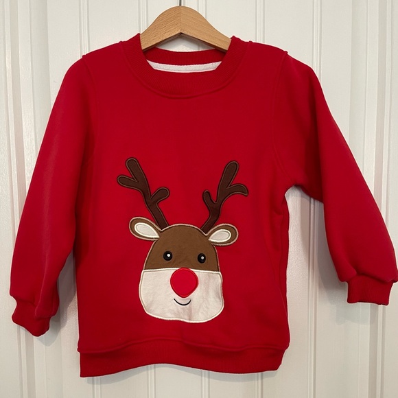 Other - Toddler Christmas Sweater - Rudolph Reindeer - 5Y